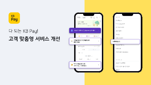 KB국민카드의 종합결제플랫폼 KB Pay가 이달 고객 맞춤형 서비스를 강화했다고 28일 밝혔다. ⓒ KB국민카드