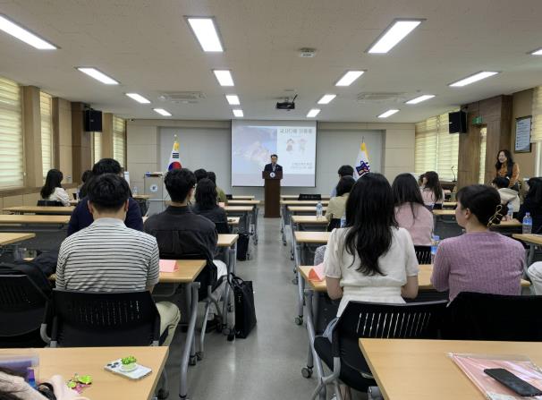 단양교육지원청, 신규교사 "교사다움 마중물 연수" 운영