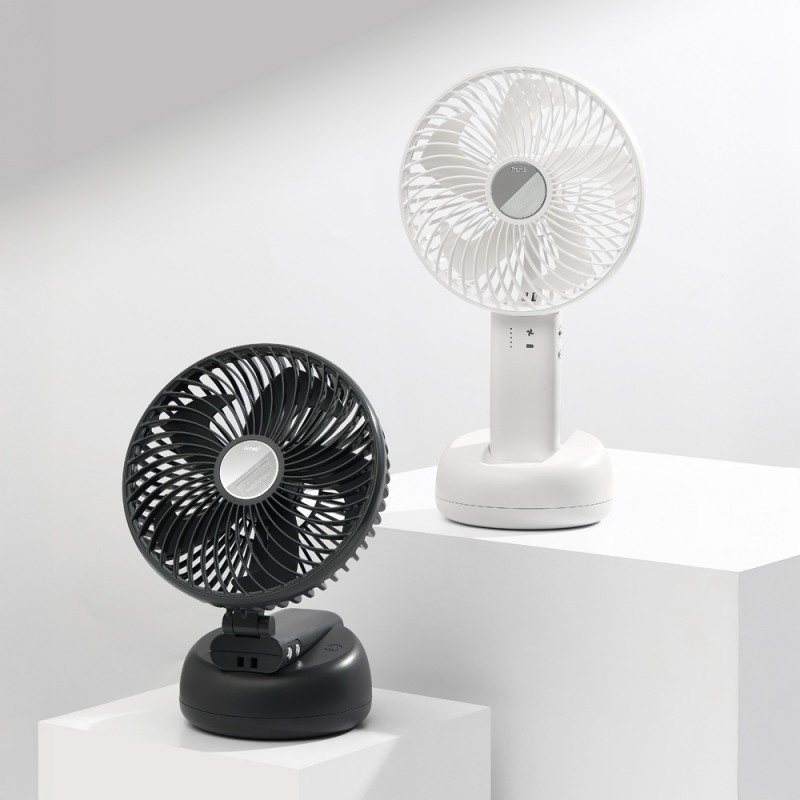 프롬비, 휴대용선풍기·넥밴드선풍기 2종 출시…빅팬 리뉴얼과 냉각 넥쿨러 기능 더해