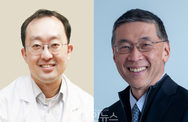 (왼쪽부터) 최종기 서울아산병원 소화기내과 교수, 레이먼드 정 하버드의대 메사추세츠 종합병원 교수 (서울아산병원 제공)
