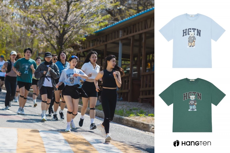 행텐, 여름 쿨링 반팔 2종 출시하며 '애프터러닝' 트렌드 제안