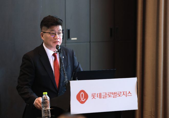강병구 롯데글로벌로지스 대표. ⓒ롯데글로벌로지스