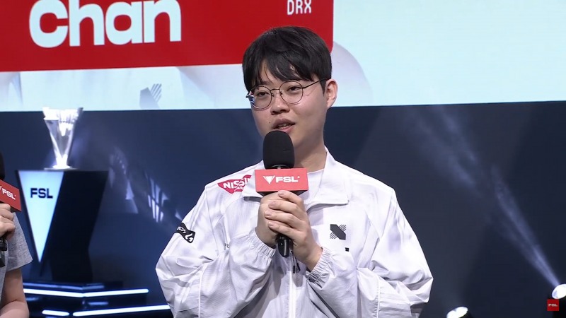 DRX '찬' 박찬화(출처=대회 실황 캡쳐).