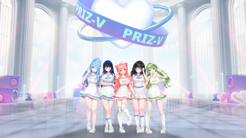 신인 버추얼 걸그룹 프리즈브이(제공=넷마블).