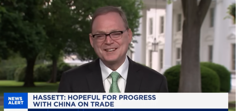 (상보) 美헤셋 “중국과의 진전 기대...오늘중 무역협상 관련 중요한 발표”