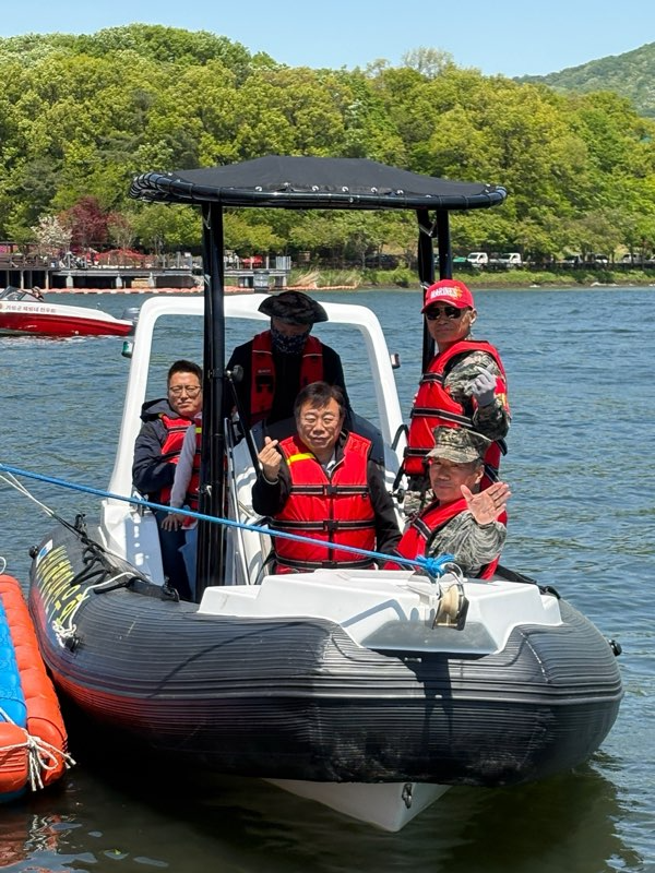 어린이날 해병대 고무보트 승선체험