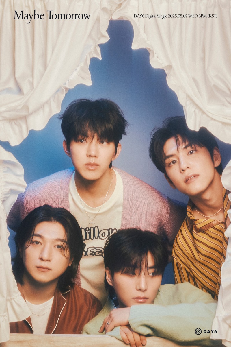 데이식스, 7일 새 디지털 싱글 'Maybe Tomorrow' 발표…봄빛 가득 희망찬가