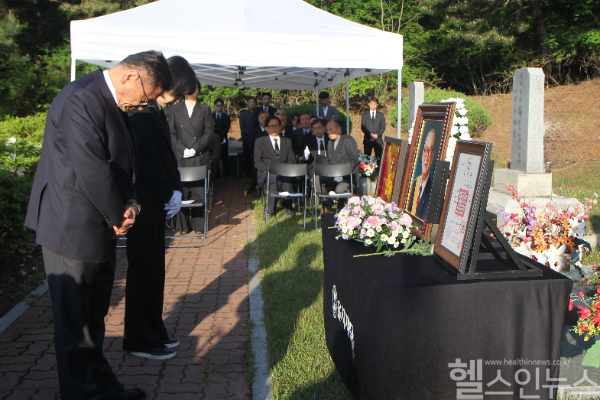 을지재단, 故 박영하 박사 12주기 추모식 거행 (노원을지대학교병원 제공)