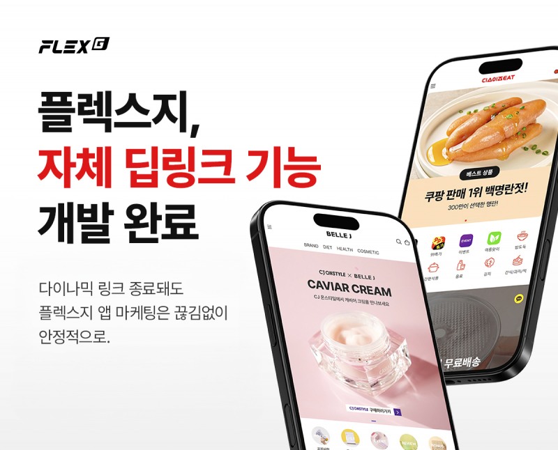 플렉스지, 쇼핑몰 앱 위기 속 찾은 돌파구, 자체 딥링크 개발로 마케팅 공백 해소