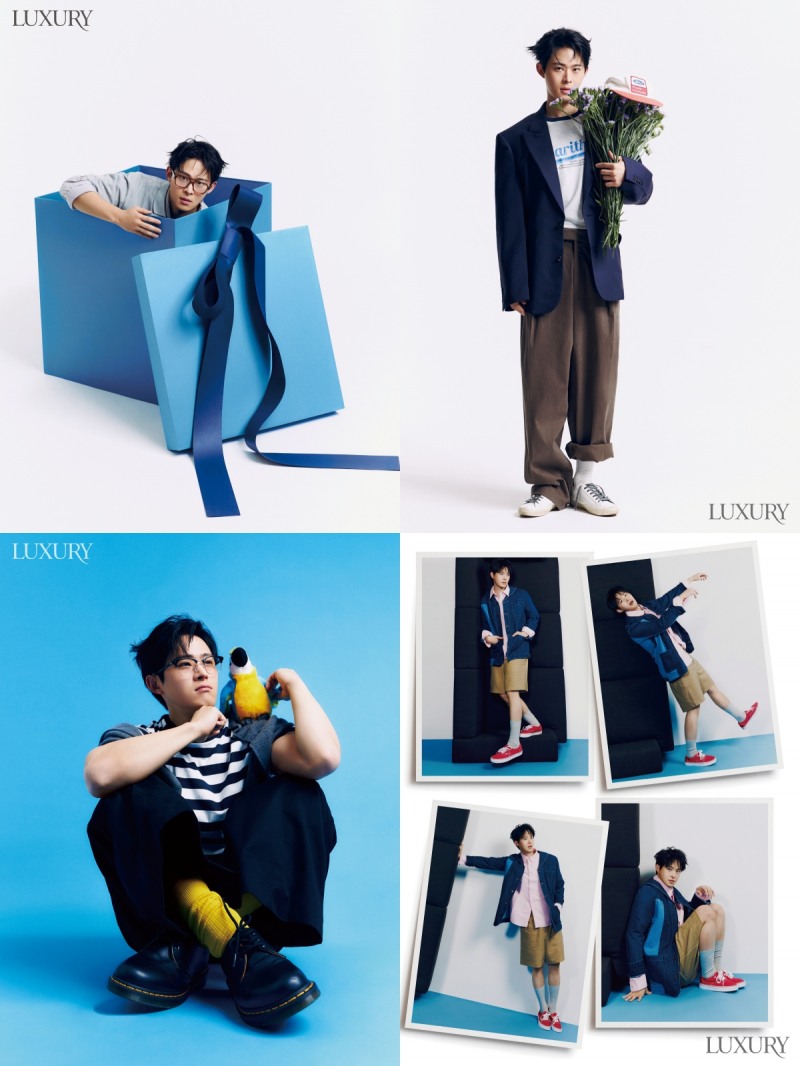 정재광, 화보 장인 탄생…캐주얼+유니크한 매력 발산