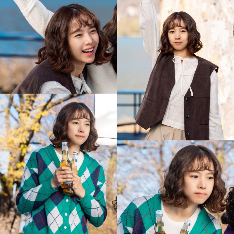 조윤희, ‘금주를 부탁해’ 포스터 비하인드 공개…갈색 단발 펌 완벽 소화