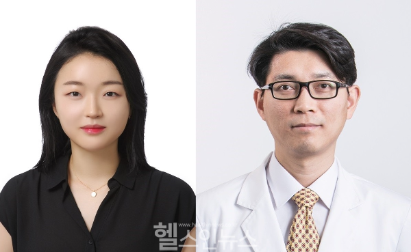 (왼쪽부터) 장은비, 심승혁 건국대병원 산부인과 교수 (건국대병원 제공)