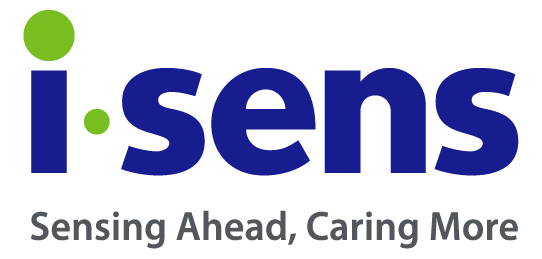 아이센스 로고.