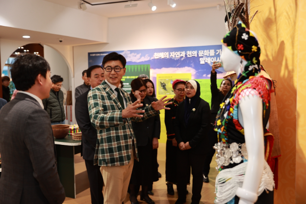 말레이시아 차문화 교류 전시. ⓒ 보성군