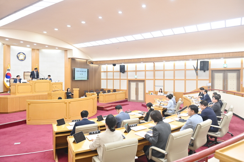 파주시의회 제256회 임시회 개회