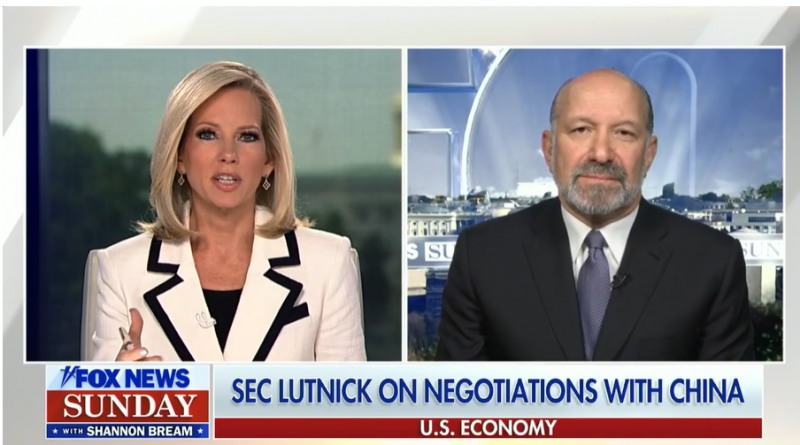 (상보) 美러트닉 "트럼프, 中시장 개방 위해 美경제의 힘 지렛대로 활용"