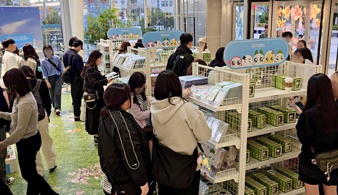 쿵야 레스토랑즈'의 다섯번째 팝업스토어 '2025 야육대: 야채스타 육상 선수권 대회' 현장. 사진 제공 : 넷마블