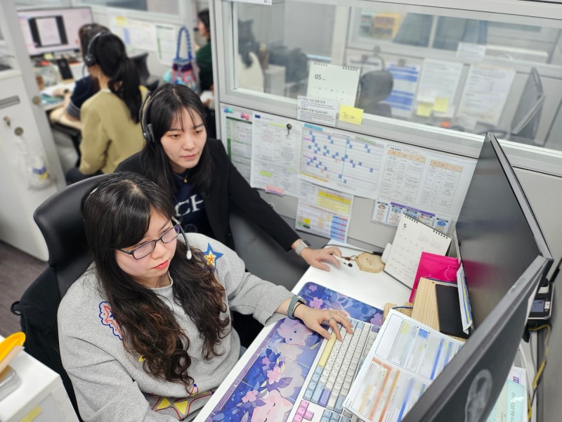 콜센터 상담 동석 체험 프로그램