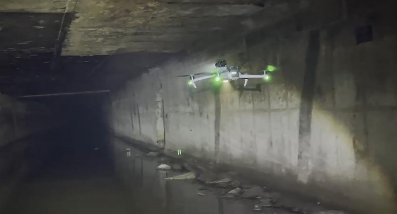 드론 활용 지하시설물 3차원 데이터 구축