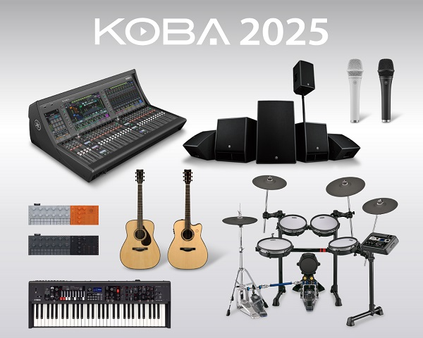 KOBA 2025 야마하뮤직코리아 출품 제품( 사진제공: 야마하뮤직코리아)