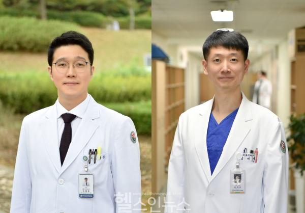 (왼쪽부터) 오형훈·김제성 화순전남대학교병원 소화기내과 교수 (화순전남대학교병원 제공)
