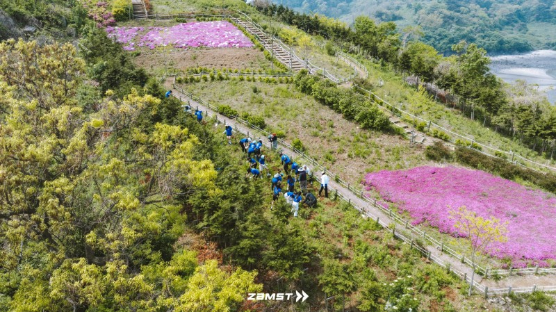 잠스트, 그린서포터즈 7기와 '식목트립' 성황리 개최