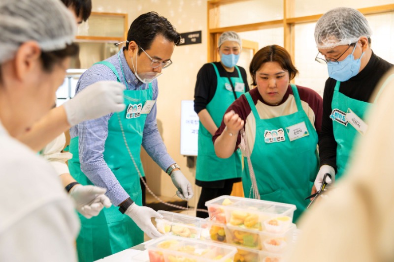 배민, 외식업주·라이더와 함께 도시락 봉사활동