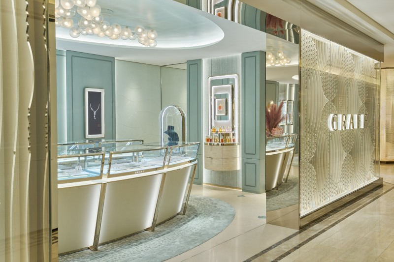 럭셔리 하이 주얼리 그라프, 갤러리아 살롱 확장 공개