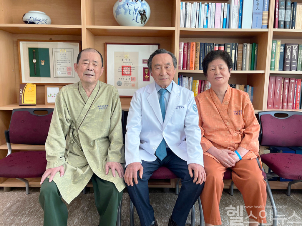 구미강동병원, 가정의 달 맞이 지역 어르신 대상 ‘孝 건강검진’ 실시 (구미강동병원 제공)