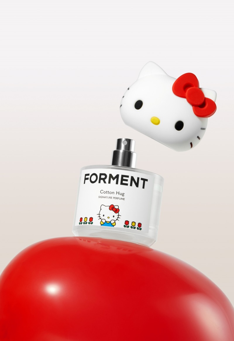 에이피알의 자사 향수 브랜드 포맨트가 산리오 인기 캐릭터인 헬로키티 에디션을 출시했다. (에이피알 제공)