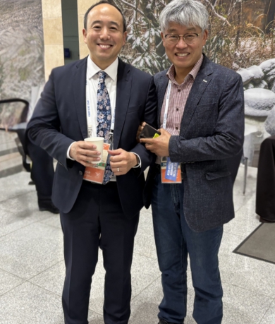 벨뷰교육청 교육감(왼쪽)-성남교육청 교육장(오른쪽), 제주, 교육장관회의 참석(5.13)