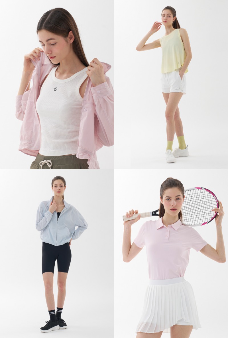 이랜드리테일이 전개하는 애슬레저 브랜드 ‘신디(CINDY)’가 여름 시즌을 겨냥한 러닝 웨어 컬렉션을 새롭게 선보였다. (이랜드리테일 제공)