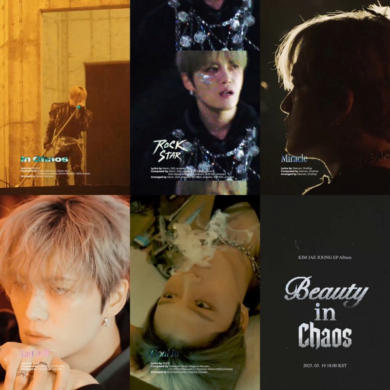김재중, 'ROCK STAR' 그 자체…'Beauty in Chaos' 하이라이트 메들리 영상 공개