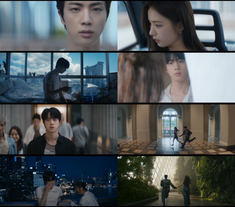 BTS 진, ‘Don’t Say You Love Me’ 뮤직비디오 공개…신세경과 연기 호흡