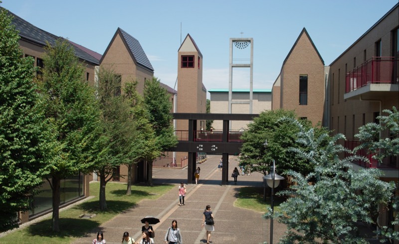 최근 폐교한 도쿄도에 위치한 게이센여대 캠퍼스. 사진=위키토피아 캡처