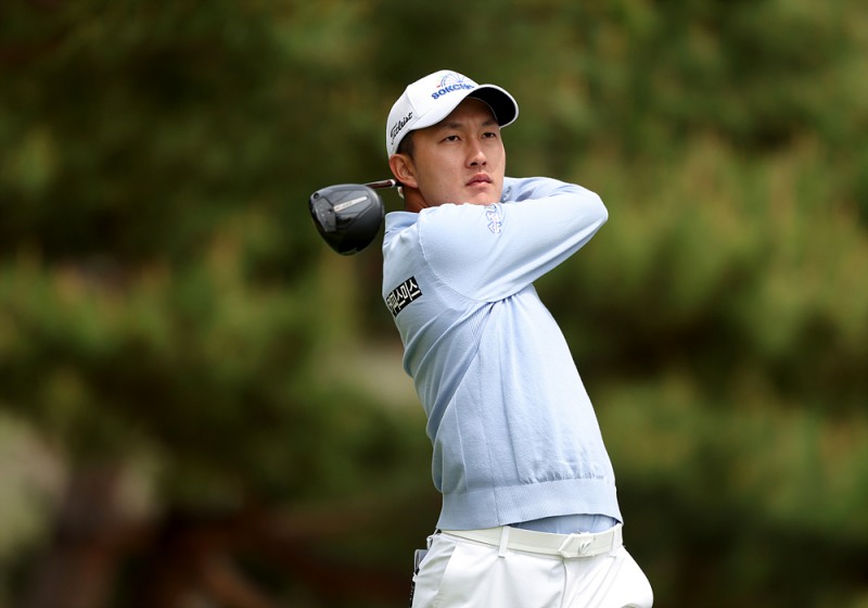 KPGA 투어 제네시스 포인트 1위 김백준. /KPGA