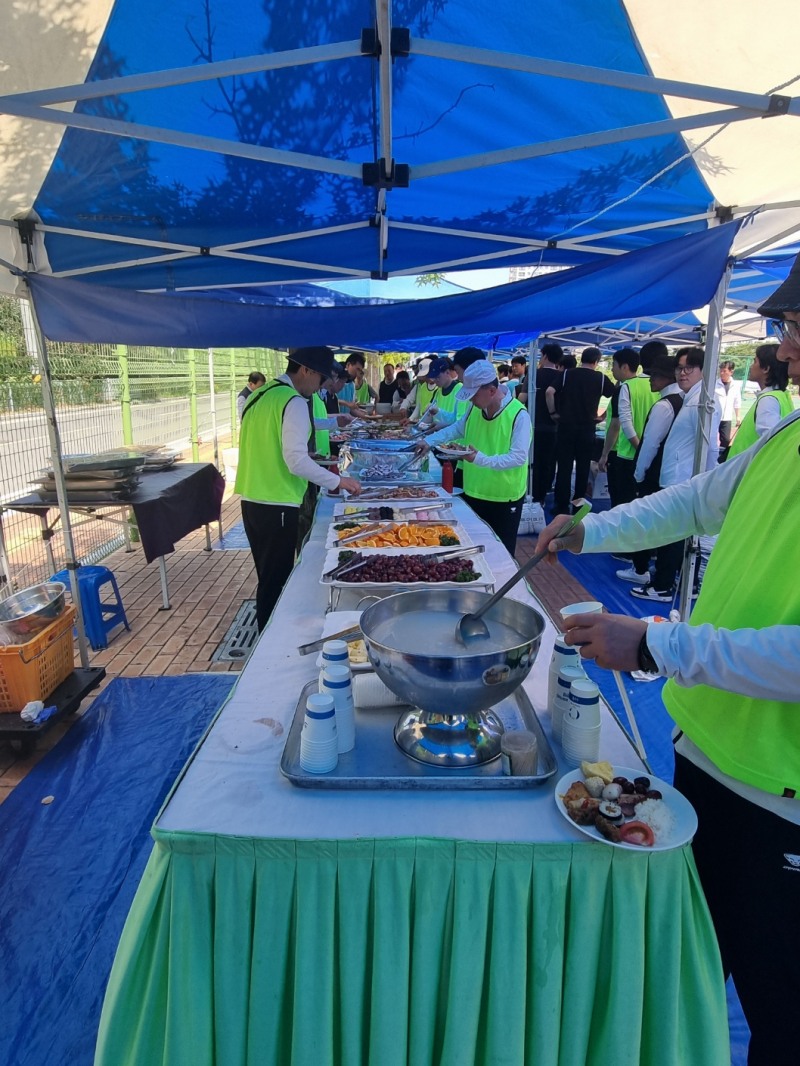 은성푸드시스템, 남양금속 체육대회 특식 지원