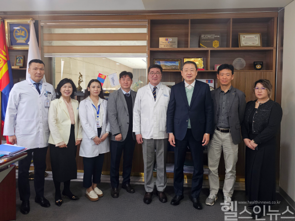 중앙대학교의료원-몽골 제2국립병원 MOU 체결 (중앙대학교의료원 제공)