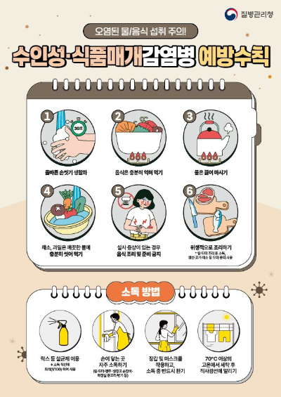 수인성·식품매개 감염병 예방. ⓒ 고흥군