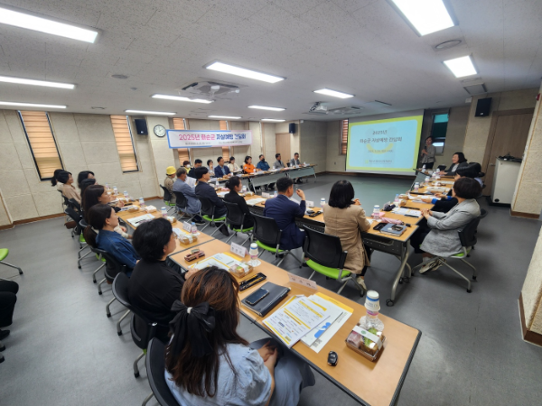 자살예방 간담회. ⓒ 화순군