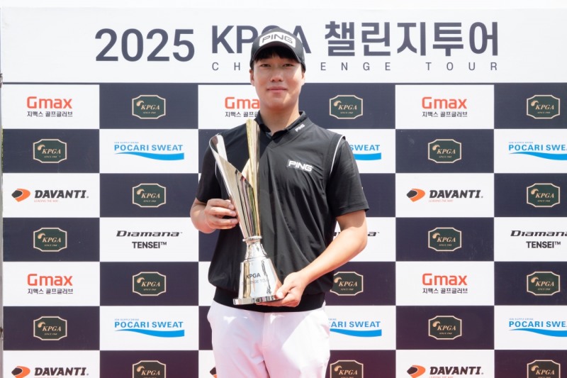 KPGA 챌린지투어 6회 대회 우승자 이승찬. /KPGA