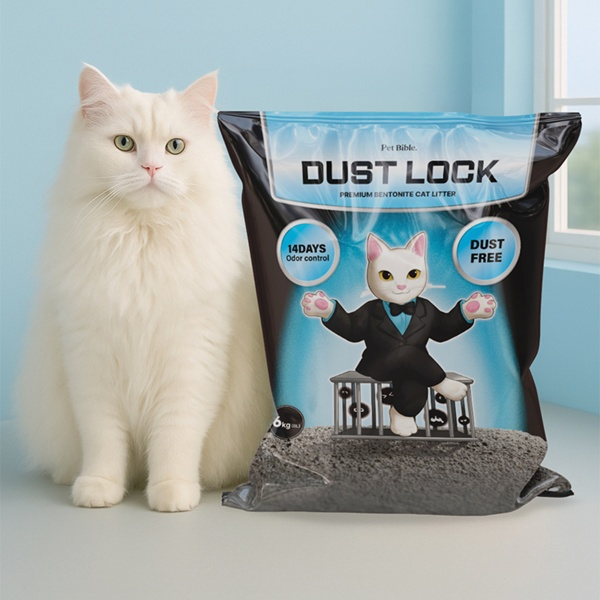 펫바이블, 먼지 걱정 줄인 고양이 모래 ‘더스트락’ 출시