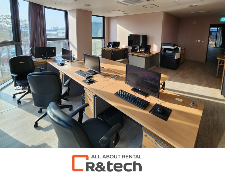 사무실 구축부터 행사 운영까지… 알앤텍 렌탈 서비스 활용 사례