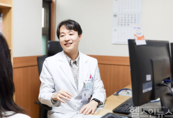 유어진 세란병원 내과 과장 진료 모습 (세란병원 제공)