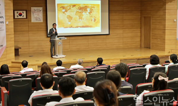 강원대병원, 남영호 탐험가 초청 특강 개최 사진 (강원대병원 제공)