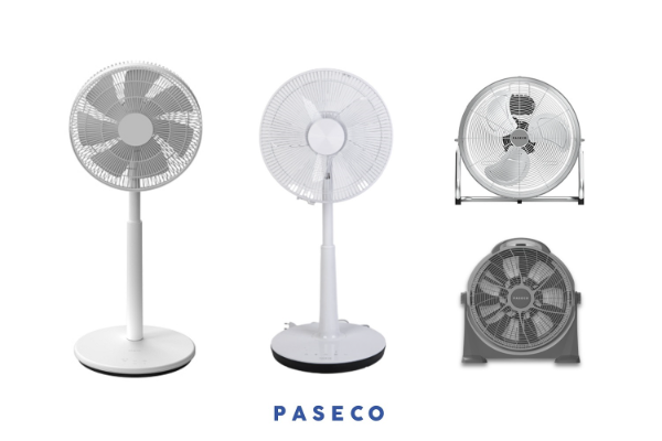 파세코 써큘레이터, 선풍기 등 냉방용 팬류 신제품