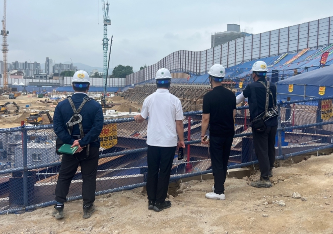 학교 주변 공사장 집중 안전점검