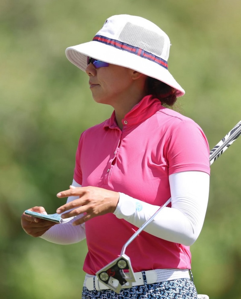 LPGA 투어 멕시코 리비에라 마야 오픈 1라운드 공동 선두 신지은. /LPGA 투어 인스타그램 캡처