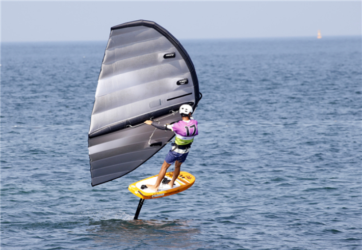 2024년 제2회 제주국제슈퍼컵카이트보딩대회 경기 모습