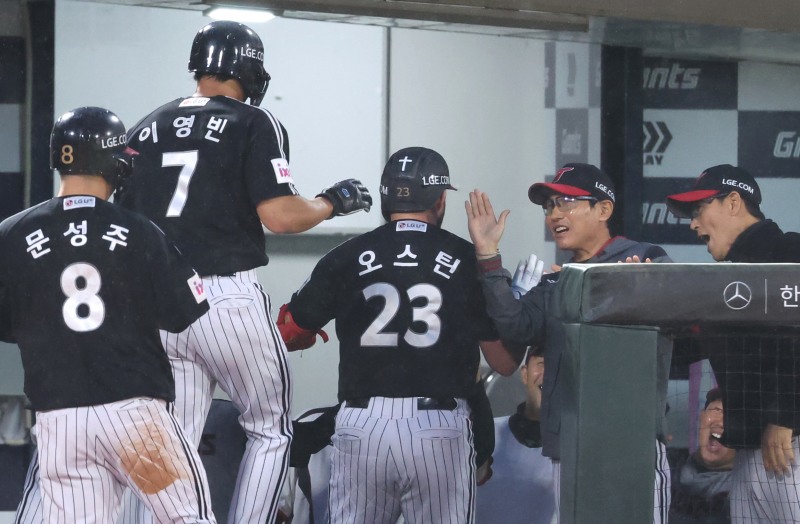 LG 트윈스 선수단 / 사진=연합뉴스